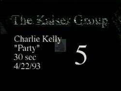["In a 1994 political TV ad, Democratic Party candidate Charlie Kelly criticizes opponent Frank Mascara's record on employment. The ad portrays Mascara waving in various scenes, symbolically linked to significant job losses. Text overlays and somber music accompany images, asserting the need for change and promoting Kelly's candidacy for Congress."]