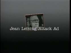["The 1996 political TV ad for Democratic candidate Lee Herbert Hamilton features repeated misrepresentations by Gene Leising, who inaccurately criticizes Hamilton's record as a fiscal conservative. Throughout various TV appearances, Leising distorts Hamiltons fiscal policies and achievements, falsely ignoring or undermining his conservative accolades and effective legislative track record."]