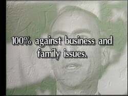 ["In the 1992 campaign TV ad, Jon L. Bryan positions himself as the virtuous, reform-oriented candidate, contrasting his pro-business and pro-family values with opponent Gary Studds self-interested legislative behavior. Scenes depict Studd voting against public interests, highlighting negative attacks and Bryan's favorable alternative stance, urging for necessary reforms and advocating for family-friendly policies."]