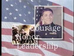 ["The 1996 political TV ad for Democratic presidential candidate Darryl F. Roberts features solemn military veterans expressing feelings of betrayal and disappointment in political decisions. They criticize opponents' policies on social issues, loyalty, Medicare, and education. Roberts is shown speaking firmly against these policies, advocating loyalty and public welfare, framed by American flags and campaign imagery."]