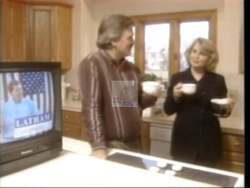 ["The 1996 political ad for Tom Latham's congressional campaign depicted various casual conversations among ordinary people in homes and kitchens, discussing political issues and candidates. While maintaining an informal tone, the ad showcased bipartisan appeal and highlighted Latham's diverse policy stances. The participants eventually voiced their endorsements for Tom Latham for Congress, emphasizing his suitable voting record and broad policy ideas."]