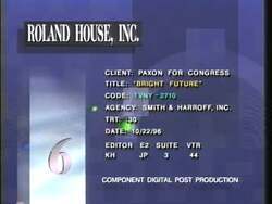 ["In his 1996 campaign TV ad, Republican Bill Paxon emphasizes his commitment to national improvements. Multiple scenes show him advocating for balanced budgets, tax relief, and welfare reform. He presents himself as a dedicated father and representative, listening attentively to constituents, and passionately speaking about future reforms and community values."]