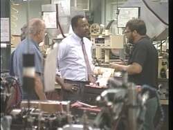 ["In his 1996 presidential campaign TV ad, Republican candidate Gary Franks emphasized his dedication to economic growth and job creation in Connecticut. Across various scenes, Franks articulated plans for job creation, economic development, and educational initiatives, passionately encouraging support while surrounded by enthusiastic constituents and supportive banners."]