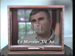 ["The 1996 political TV ad for Democratic candidate Sam Gejdenson counters persistent false accusations by opponent Ed Munster. The ad repeatedly showcases Munster on TV mistakenly criticizing Gejdenson's voting record on welfare reform, emphasizing the misinformation and inaccuracies in Munster's claims throughout the ad's sequences."]