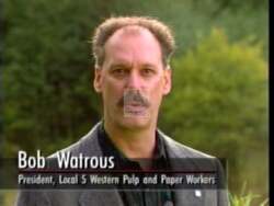 ["In a 1996 political advertisement, Brian Baird's congressional campaign featured Bob Watrous, a timber union leader, endorsing Baird. Watrous criticized Linda Smith's policies and actions, particularly focusing on issues related to Medicare and education, advocating for Baird as a preferable choice for Congress due to his support on these critical issues."]