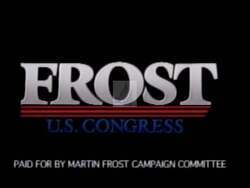 ["In the 1996 presidential campaign ad, Democratic candidate Jonas Martin Frost passionately articulates his educational and budgetary priorities during a debate. Frost contrasts his policies with his opponent's, emphasizing his commitment to address these crucial issues. The ad showcases Frost's emotional engagement and firm stance on enhancing education and budget management."]