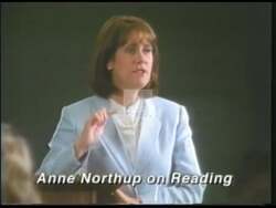 ["In a 2000 campaign ad, Republican Anne Meagher Northup highlights her commitment to education. Positioned as a former teacher, she���������s seen advocating for literacy at a reading event, interacting with students in classrooms, and speaking at legislative meetings, passionately emphasizing support and success in educational initiatives."]