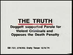 ["The 1994 presidential campaign ad for Republican Party candidate Jo Baylor portrays him as a strong, dynamic leader. However, without specific details or a transcript from the ad, it is challenging to provide a precise summary of the content. The ad likely emphasized Baylor's policies, values, and vision for America."]