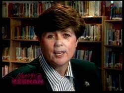 ["Nancy Keenan's 1996 political ad emphasizes the significance of quality public education in Montana, showcasing diverse children actively engaged in learning and discussing their future career aspirations. The visuals of vibrant classrooms and enthusiastic students underscore the potential and hope grounded in educational resources and opportunities. The ad promotes investment in public schooling as foundational for success."]
