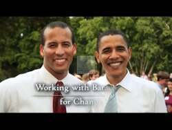 ["In his 2010 presidential campaign ad, Democratic candidate Dan Seals presents himself as a devoted father and sincere politician. The scenes show Seals engaging warmly with his family at home, emphasizing his commitment to caring, family values. Speaking directly to the camera, he pledges to focus on job creation and healthcare, reinforcing his dedication to improving lives. His interactions and the domestic backdrop underscore his relatability and sincerity."]