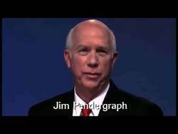 ["In his 2012 presidential campaign ad, Republican Jim Pendergraph evokes a deep sense of nostalgia and traditional American values. Standing confidently in various serene settings with the American flag often in view, Pendergraph emphasizes integrity, community unity, and a return to simpler, safer times, appealing to the electorate's longing for stability and strong community values."]