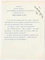 ["Remarks of Bob Dole to the Mayor's Committee on Employment of the Handicapped. He discusses the potential and capabilities of disabled Americans, employment of disabled Americans, and the barriers disabled Americans face."]