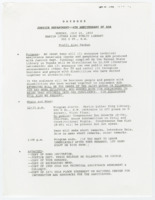 ["This packet includes various documents relating to this event including Attorney General Janet Reno's invitation, a Justice Department Press Release, Senator Dole's Remarks, a copy of Dole's ADA Technical Assistance Amendment, and background information."]