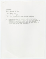 ["Memorandum/letters about the Helsinki Commission's hearing on international disability rights"]