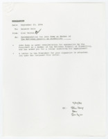 ["Bob Dole endorses John Kemp's nomination on the National Council on Disability. He mentions Kemp's prior experience and working with disability."]