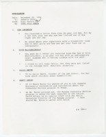 ["Dole's responses to disability-related constituent letters. Included advice letters to disabled individuals and thank you notes."]