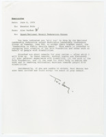 ["This memorandum includes talking points and remarks prepared for Senator Dole to give at the National Retail Federation Annual Washington Leadership Conference Dinner."]