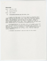 ["Dole is asked to lend his name to the Celebration Committee for the Telecommunications for the Deaf, Inc.'s gala celebration. Background information is given about the group. Senator McCain is a supporter of this group."]