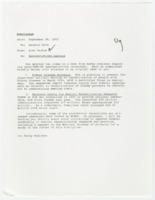 ["This memorandum includes summaries of two queries Senator Dole had from a memo from Kathy Ormiston regarding Labor, HHS (Health and Human Services), Education appropriations and the original memo regarding those appropriations."]