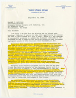 ["Letter from Senator Dole to Daniel Sullivan of the Delaware Valley Project with Industry regarding the Americans with Disabilities Act and the economic benefit that it brings. He also mentions The Dole Foundation and their efforts to incorporate disabled individuals into the workforce."]