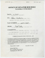 ["This memorandum includes correspondence between Joseph R. Fields, Jr. and Senator Dole about legislation to provide guidance to individuals and businesses on compliance with ADA (Americans with Disabilities Act) guidelines"]