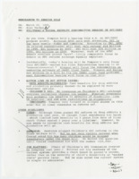["Memorandum regarding the Social Security Subcommittee Hearing on SSI (Supplemental Security Income) and SSDI program growth. Includes background information on the topic and hot button issues."]