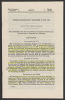 ["Directly cites the Bayh-Dole Act of 1984. This booklet has highlighted sections and handwritten notes."]