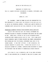 ["Review of the Bayh-Dole Act Testimony by Senator Dole to the United States Senate Judiciary Subcommittee on Patents, Copyrights, and Trademarks. Dole discusses the successes of the Bayh-Dole Act, 14 years after it was signed."]