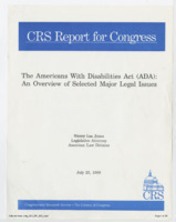 ["This report provides a brief overview of the proposed legislation and compares the bills in the101st Congress with the legislation from the 100th Congress. Selected controversial legal issues are analyzed."]